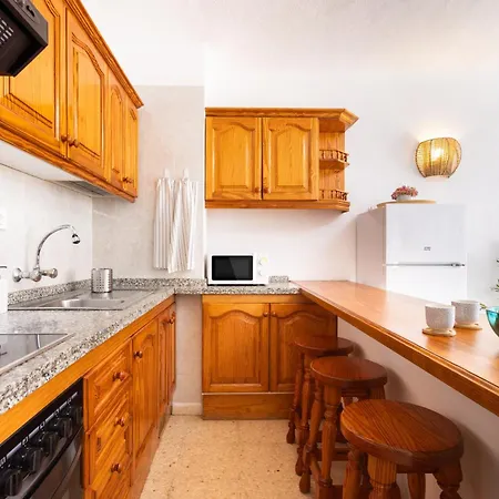 Lägenhet Home2book Cute Apt, Pool & Terrace Americas